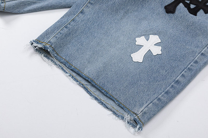 Chrome Hearts Denim Shorts