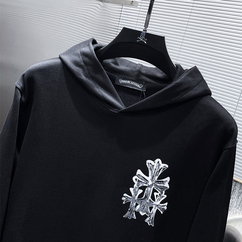 Chrome Hearts Hoodies Black #8602