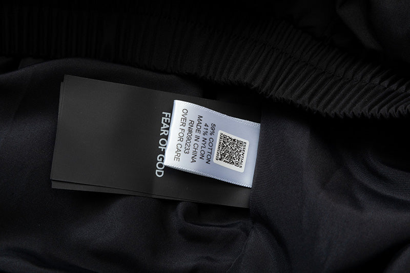 Fear Of God Double Line Essential Color Laser Stand Collar Cotton Jacket