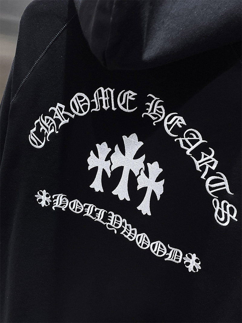 Chrome Hearts Hoodie Black #8622