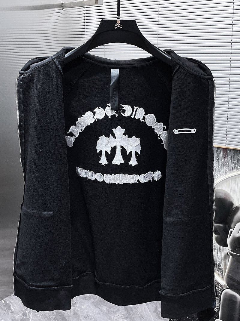 Chrome Hearts Hoodie Black #8622