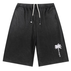 Palm Angels The Palm cotton sweat shorts