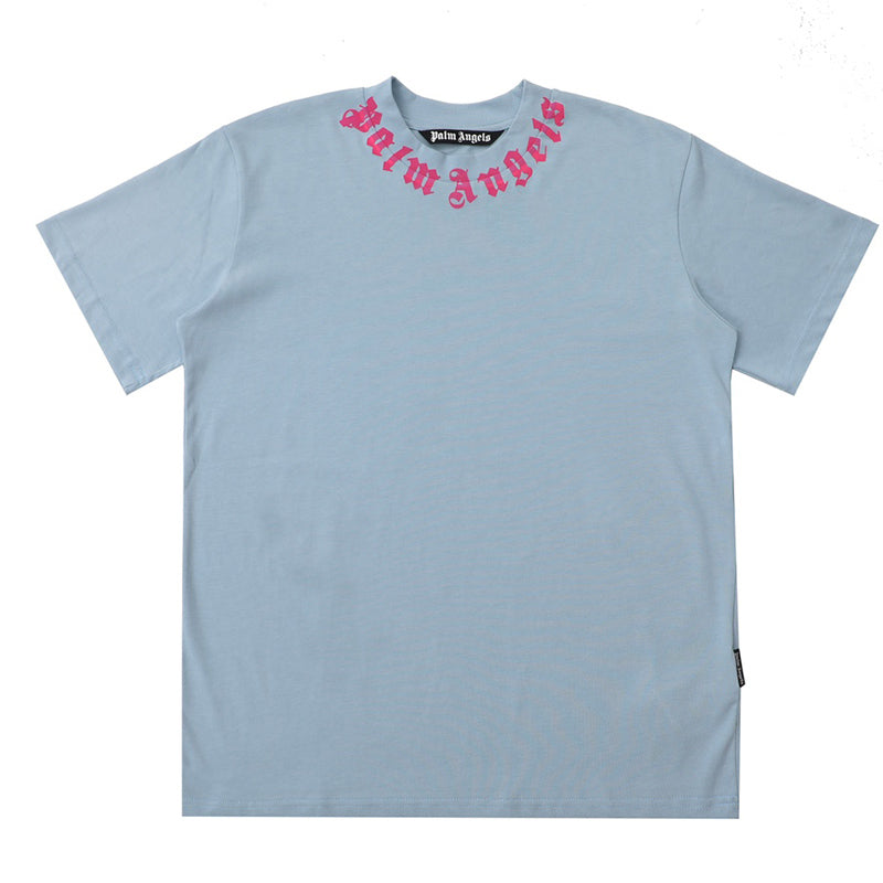 Palm Angels Neck Logo Tee