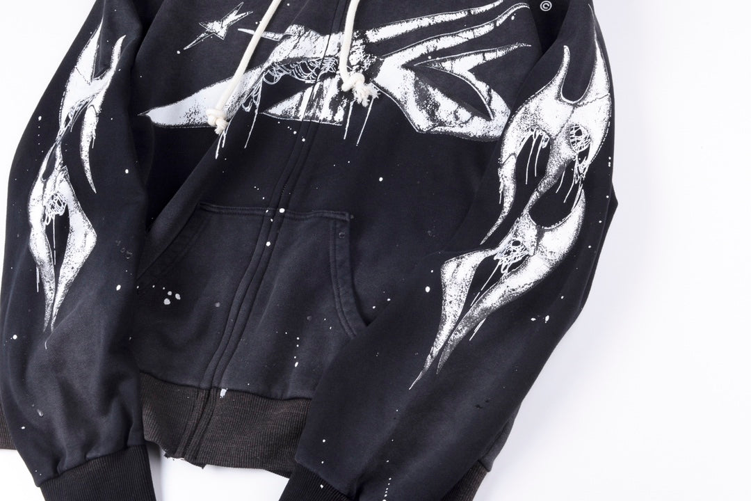 Hellstar Studios Zip Up Hoodie