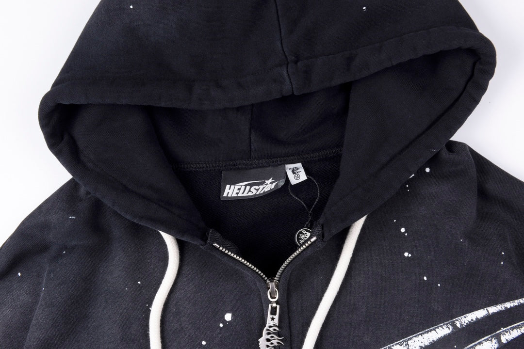 Hellstar Studios Zip Up Hoodie