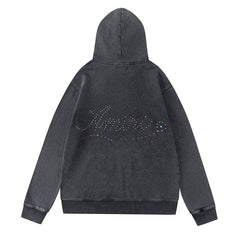 AMIRI Studded Cotton Hoodie