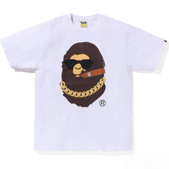 BAPE Boss Smoking Ape Head T-Shirt