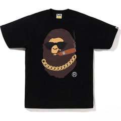BAPE Boss Smoking Ape Head T-Shirt