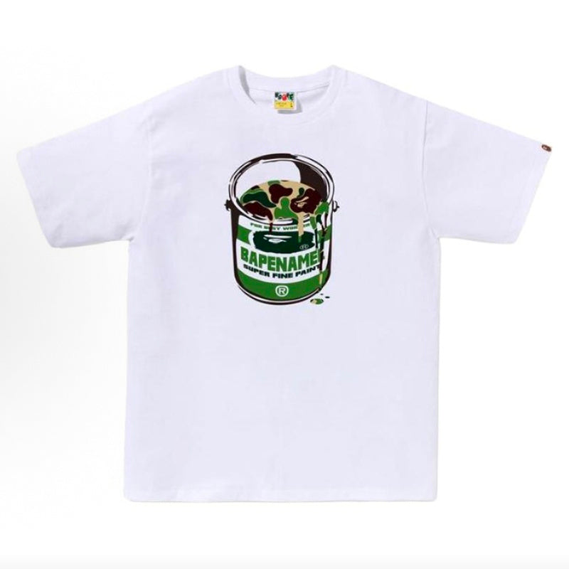 BAPE ABC Camo Paint Can Tee