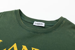 Gallery Dept X LANVIN Hand drawn doodle splash ink letters TEE