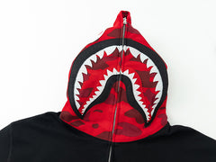 Bape Shark head camouflage Hoodie