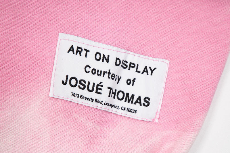 Gallery Dept. Logo-Print Bleached Cotton-Jersey Zip-Up Hoodie