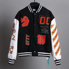 OFF WHITE Baseball Jacket