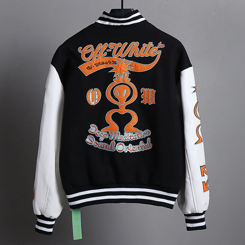 OFF WHITE Baseball Jacket