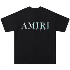 AMIRI Simple letter logo printing T-Shirts