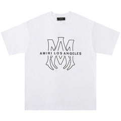 AMIRI Classic letter logo printing T-Shirts