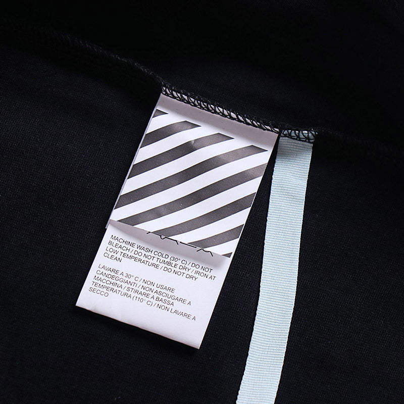 OFF-WHITE Colorful printed arrow pattern T-Shirts