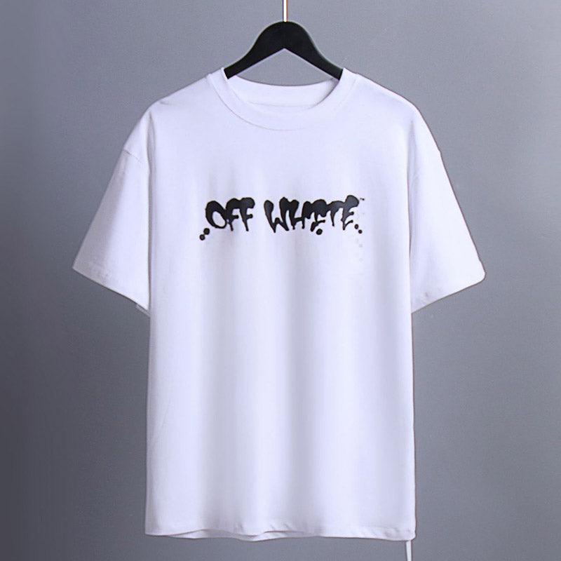 OFF-WHITE Creative letter printing T-Shirts