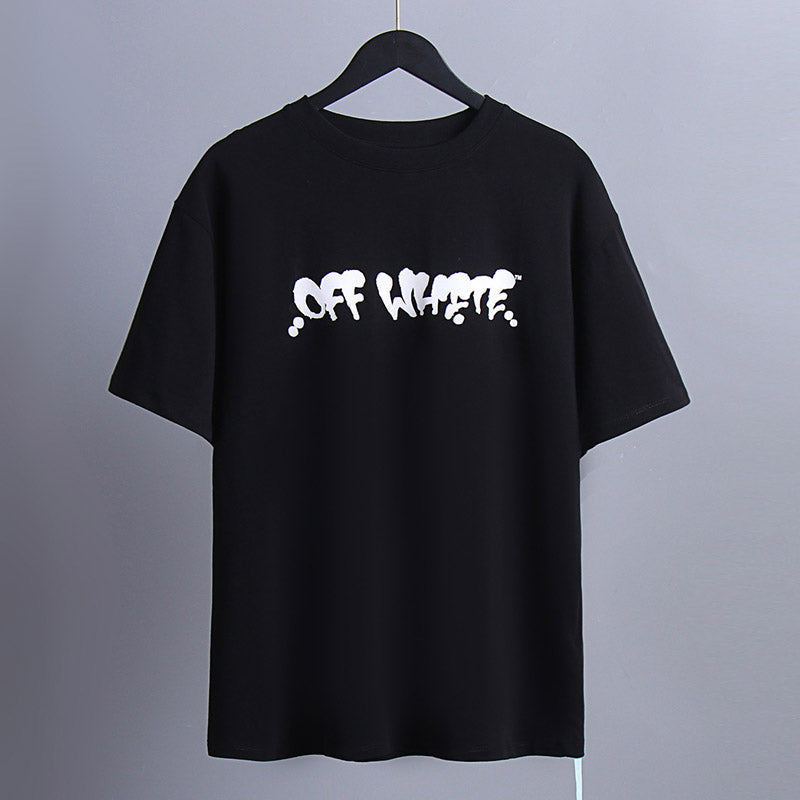 OFF-WHITE Creative letter printing T-Shirts