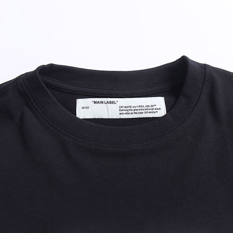 OFF-WHITE Creative letter printing T-Shirts