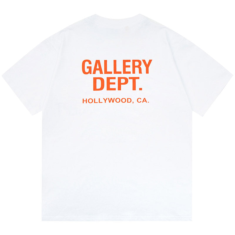 Gallery Dept. logo-print crew neck T-shirts