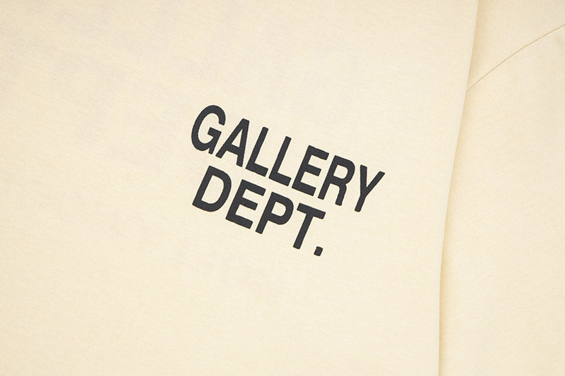 Gallery Dept. logo-print crew neck T-shirts