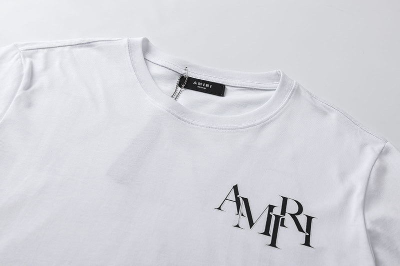 AMIRI Staggered LOGO T-Shirts