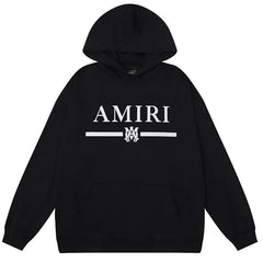 AMIRI Ma Bar LOGO Embroidered Hoodies