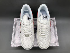 A Bathing Ape Bape Sta Low Shark White