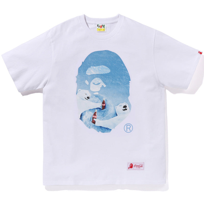 BAPE x Coca-Cola Photo Ape Head Tee