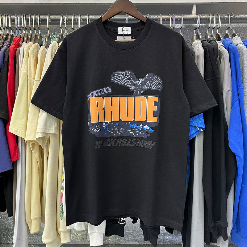 RHUDE Black Hills Rally T-Shirts