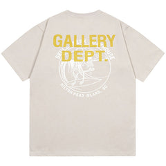 Gallery Dept skull letter print T-Shirts