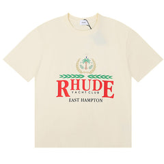 RHUDE East Hampton Crest  T-Shirts