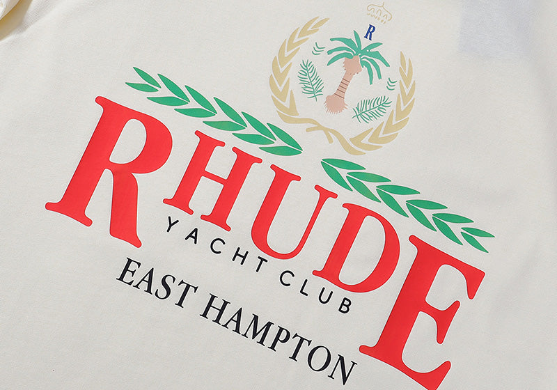 RHUDE East Hampton Crest  T-Shirts