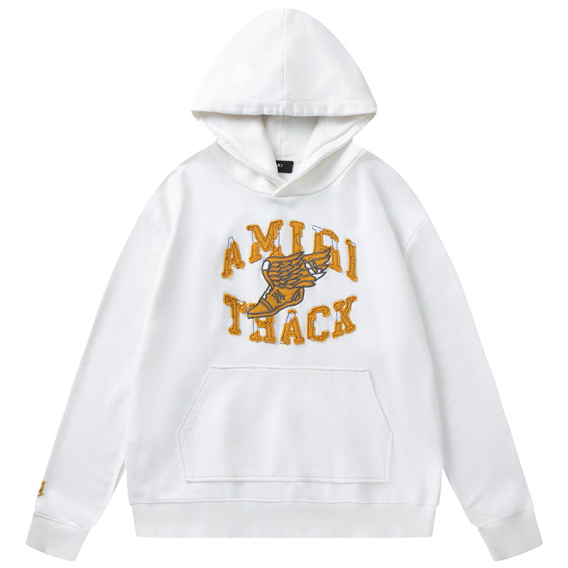 AMIRI Wing Shoe Graphic Print Hoodies