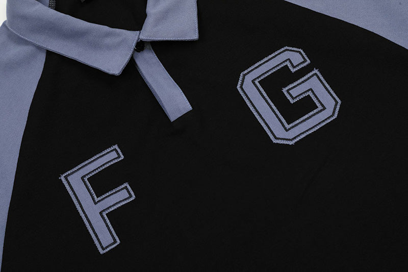 Fear Of God Spliced FG patch embroidered POLO Shirt