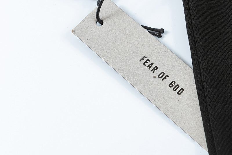 Fear Of God Flocked Letters FG80 Pattern T-Shirts