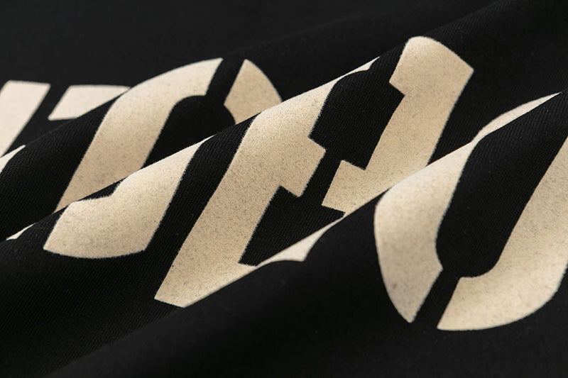 Fear Of God Flocked Letters FG80 Pattern T-Shirts