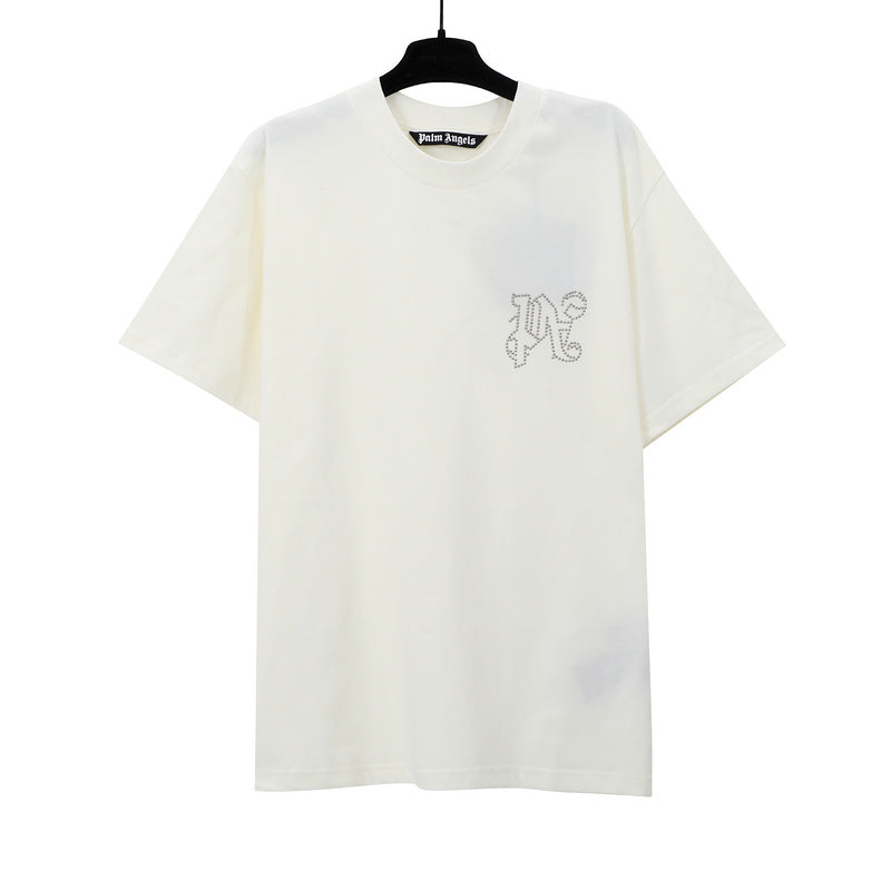 Palm Angels Monogram PA Stud Tee