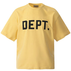 Gallery Dept. Classic LOGO letter printed short Sleeve T-Shirt