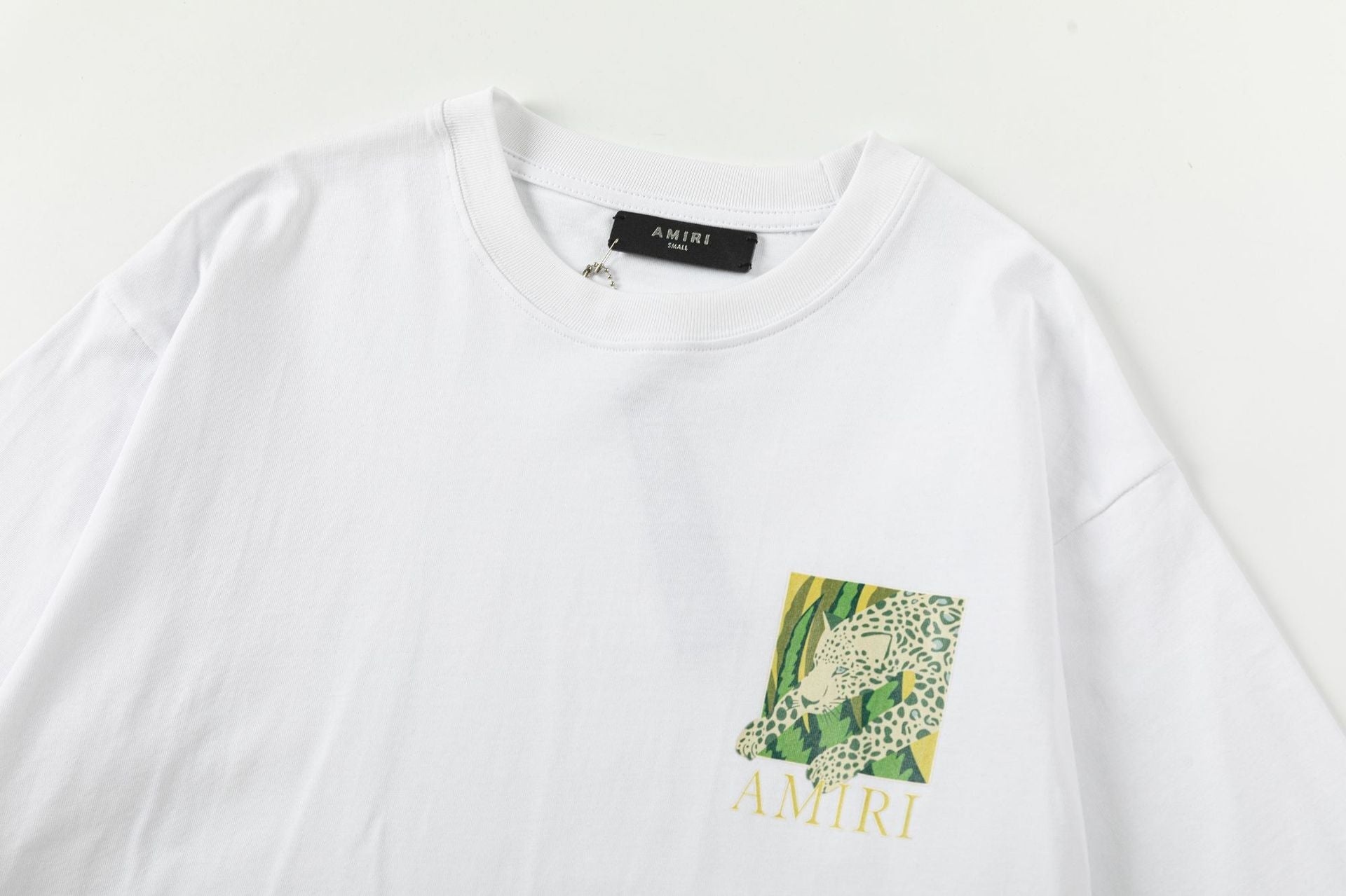 AMIRI Leopard Logo Tee