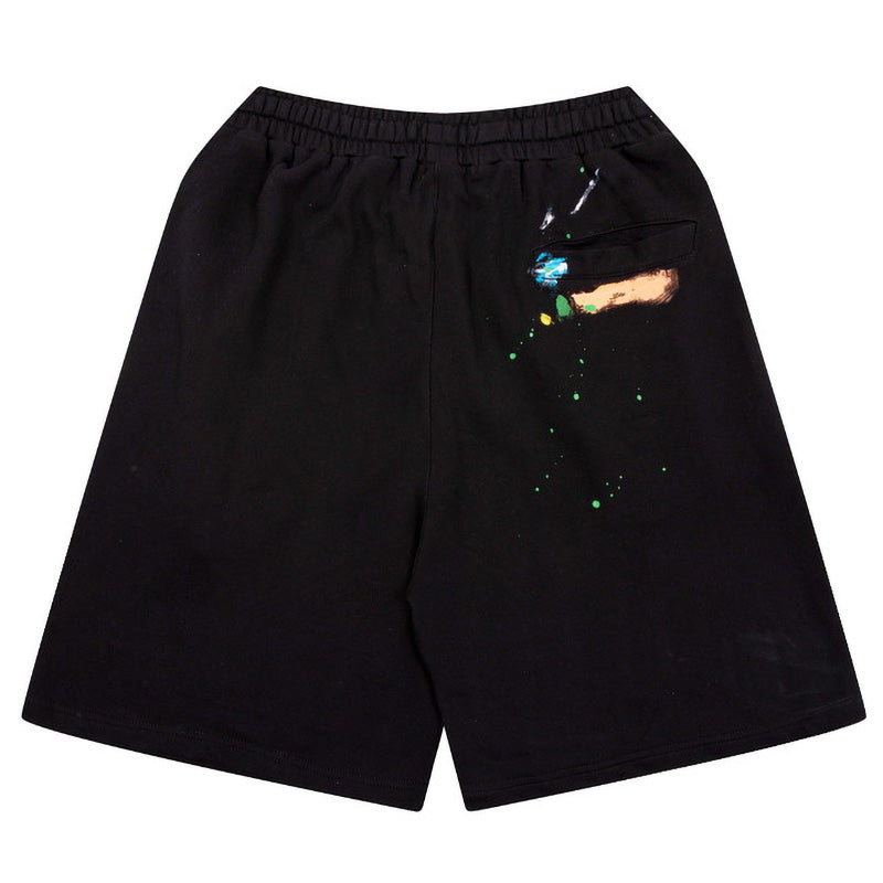 Gallery Dept Graffiti Letter Print Shorts