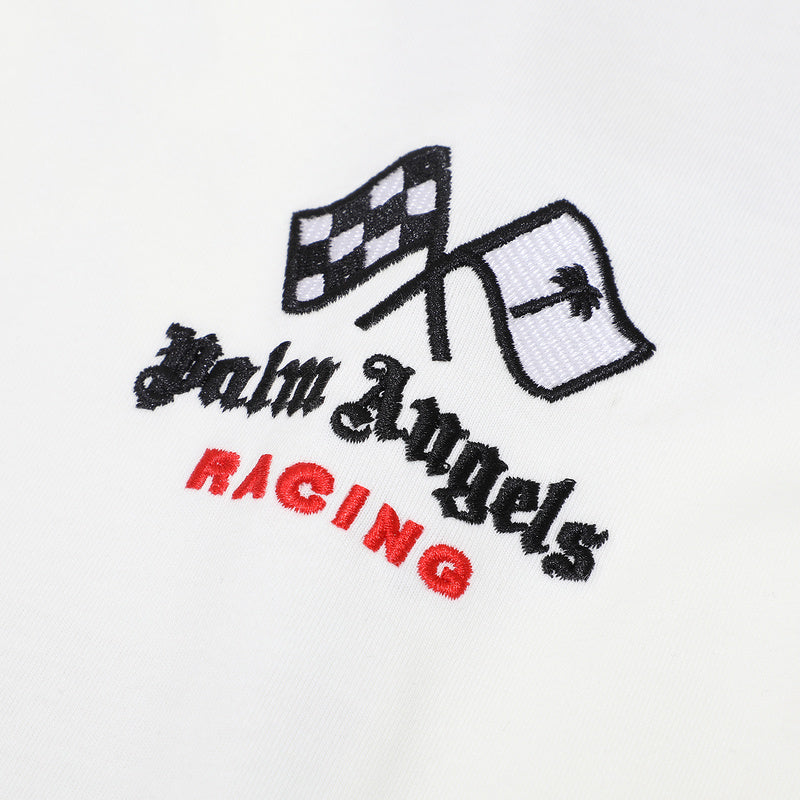 Palm Angels Racing Helmet T-Shirt