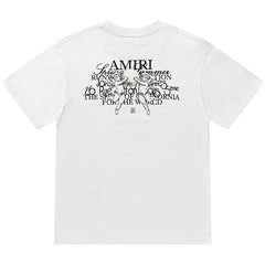 AMIRI round neck street style cotton T-Shirts