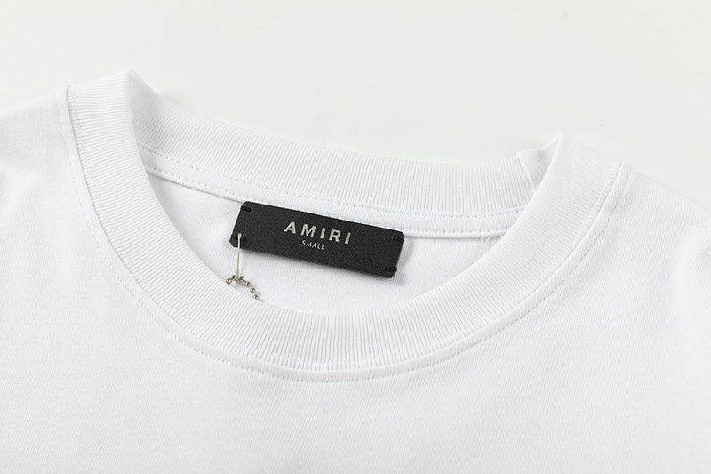 AMIRI round neck street style cotton T-Shirts