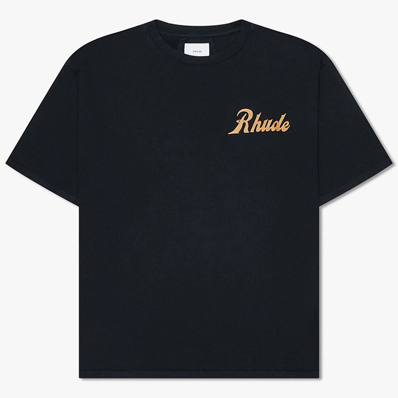 RHUDE logo-print cotton T-Shirt