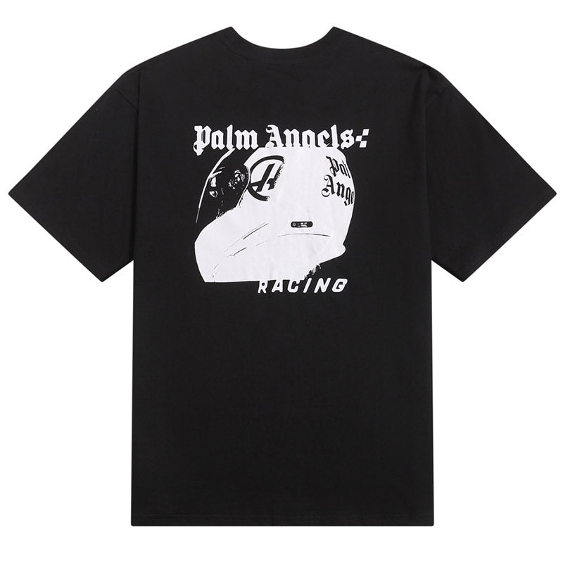 Palm Angels Racing Helmet T-Shirt