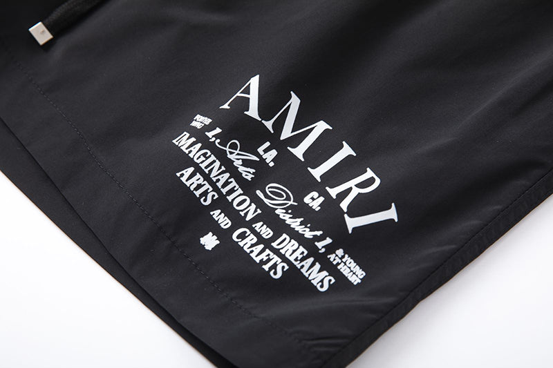 AMlRl Logo-print Swim Shorts