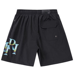 AMIRI Street Style Logo Swim Shorts