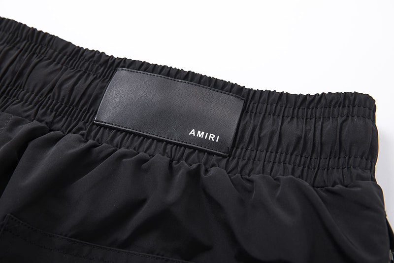 AMIRI Street Style Logo Swim Shorts